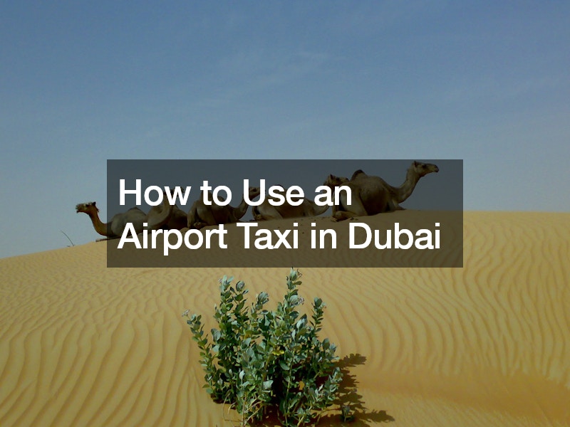 How to Use an Airport Taxi in Dubai